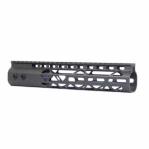 AR-15 10" M-LOK Diamond Series Free Float Handguard In OD GREEN