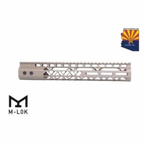 AR15 Diamond Series M-LOK 12" Free Float handguard IN FDE