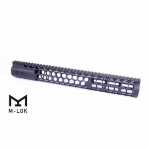 AR15 Honeycomb Series M-LOK 15" Free Float Handguard In Black