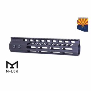 AR-15 Octagonal M-LOK Free Float 9" Handguard In Black