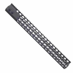 AR-15 16.5" KeyMod Octagonal Free Float Handguard in OD Green