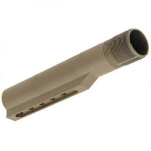 AR-15 Mil-Spec Plain Buffer Tube In FDE