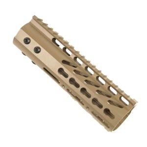 AR15 KeyMod Free Float Carbine Handguard in Magpul Flat Dark Earth