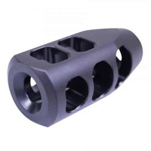 LR-308 AR-10 Big Tank Style Muzzle Break With Nitride Finish