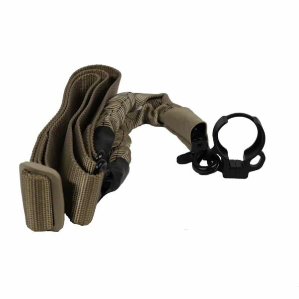 Single Point Bungie Sling With Adapter - Tan