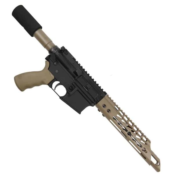 AR-15 Pistol Upper RIP KeyMod in Magpul Flat Dark Earth