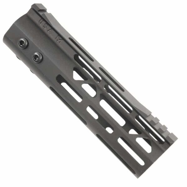 AR15 7 Inch Free Float M-LOK Custom MOD LITE Handguard In Black