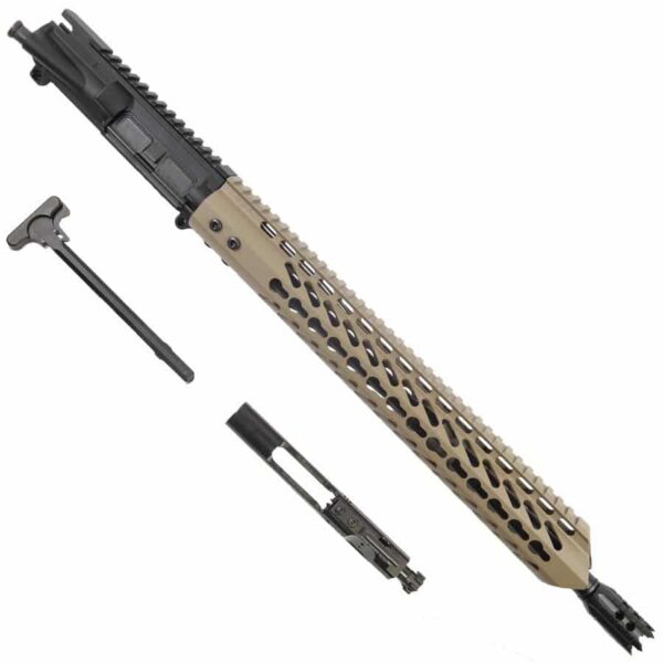 AR15 6.5 Grendel Complete Upper Receiver Warhead Series In FDE