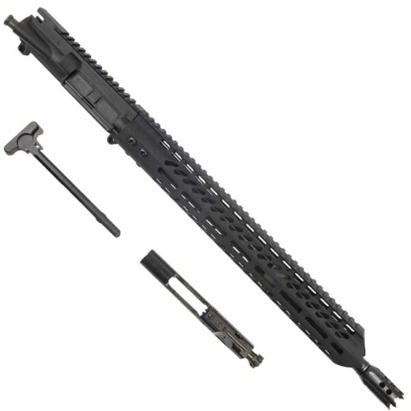 AR15 6.5 Grendel Complete Upper Receiver Warhead Series In Black