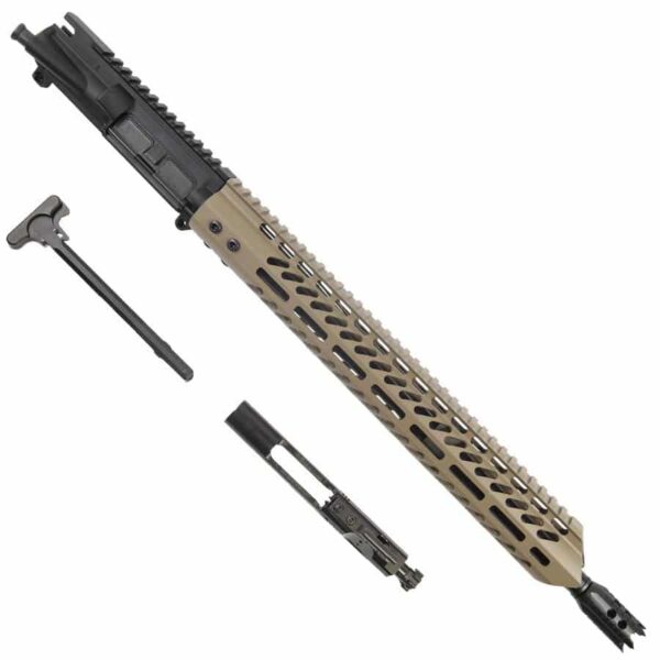 AR15 6.5 Grendel Complete Upper Receiver Warhead Series In FDE