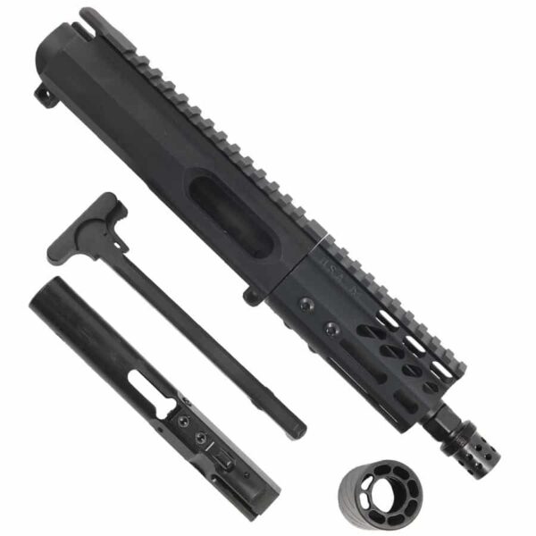 AR15 9MM Complete Upper Receiver with 4 inch M-LOK and MCBS