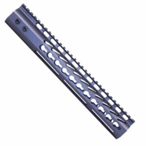 AR-15 12 inch keymod Handguard forend in cerakote sniper grey gray