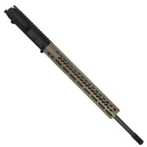 AR 6.5 Creedmoor Upper 15 inch Slim M-Lok Handguard Nitride Barrel FDE