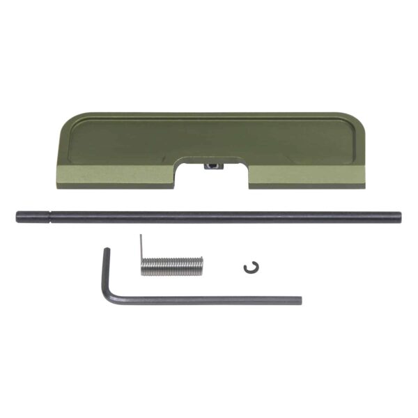 AR-15 Ejection Port Dust Cover Assembly Gen 3 in Anodized Green