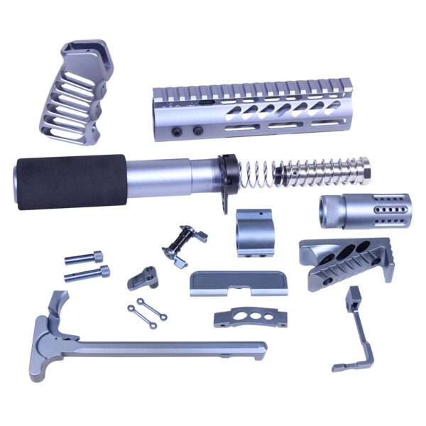 AR-15 Ultimate Pistol Build Kit in Anodized Gray