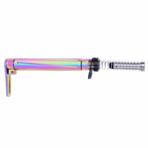 AR-15 Airlite Series Skeleton Stock Rainbow PVD Coated