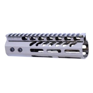 7" Ultra Light M-LOK Free Float Handguard in Black Chrome