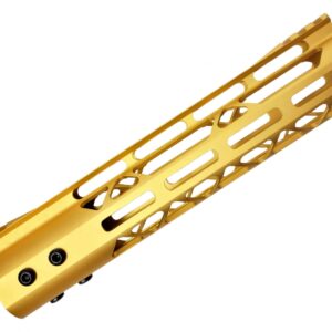 AR-15 9" M-LOK Mod-Lite Diamond Handguard in Anodized Gold *CLOSEOUT*