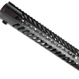 AR-15 KeyMod Free Float 12" Slant Nose Handguard Large Profile *CLOSEOUT*