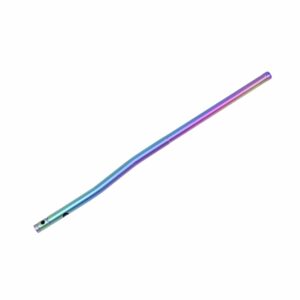 AR-15 Gas Tube-Micro Pistol Length in Rainbow PVD