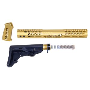 AR-15 Trump Series Furniture Set in Anodized Gold