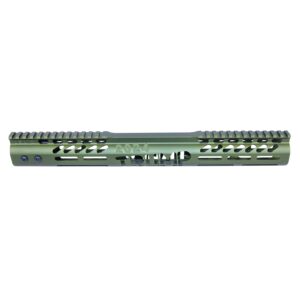 15" Trump Series M-LOK Free Floating Handguard in Anodized Green