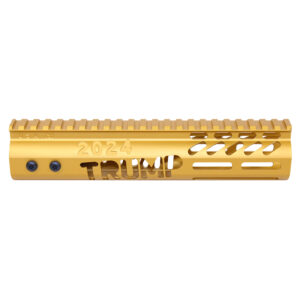 9" Trump M-LOK System Free Floating Handguard in Anodized Gold