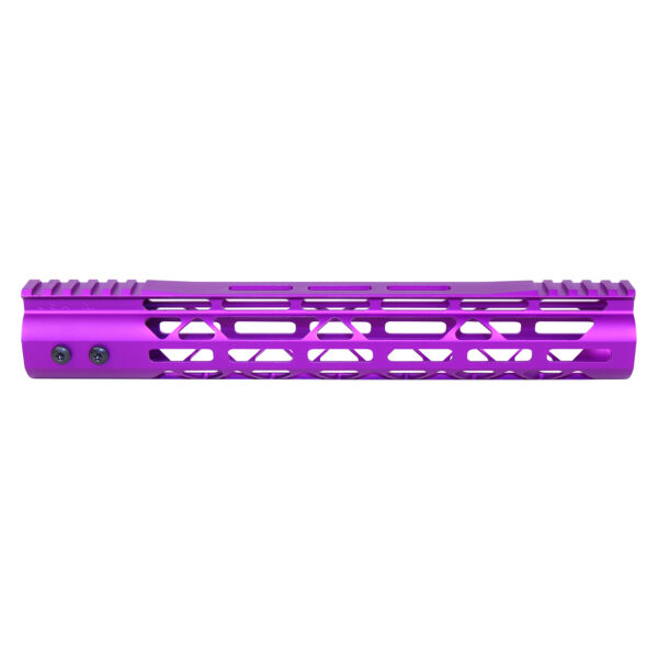 12" Mod Lite Skeletonized M-LOK Free Floating Handguard in Anodized Purple