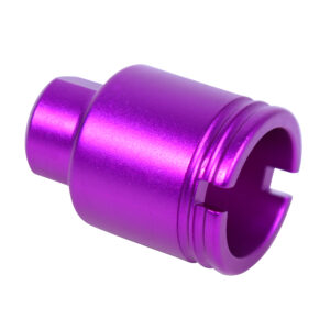 9mm Stubby Slim Compact Flash Can in Anodized Purple